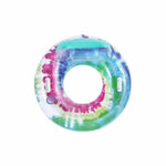 Bestway aufblasbares Rad mit Griffen und Rückenlehne Tie Dye D118 cm Strand und Pool 43637