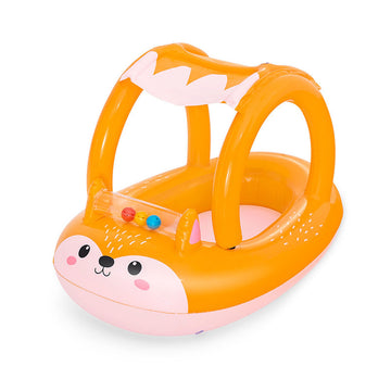 Bestway Kinderaufblasbares Boot Fuchs 94x66 cm +3 Jahre Strand und Pool 34168