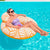 Bestway Komfort Deluxe Aufblasbarer Sessel mit Rückenlehne und Griffen 118x117 cm Strand und Pool 43643