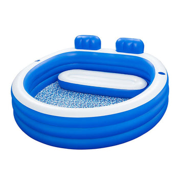 Bestway Aufblasbare Familienpool 231x219x79 +6 Jahre Garten 54422