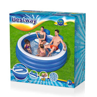 Bestway Aufblasbare Familienpool 231x219x79 +6 Jahre Garten 54422