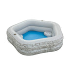 Bestway Aufblasbares Familienpool 213x206x53 cm +6 Jahre Garten 54423