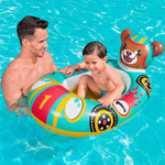 Bestway Aufblasbares Kinderboot Fuchs 94x66 cm +3 Jahre Strand und Pool 34168