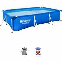 Schwimmbad Abnehmbar Bestway Steel Pro  300 x 201 x 66 cm