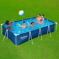 Schwimmbad Abnehmbar Bestway 400 x 211 x 81 cm 211 x 400 x 81 cm