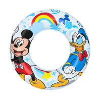 Bestway Aufblasbarer Schwimmring Disney Mickey & Friends D56 cm +3 bis 6 Jahre Strand und Pool 91004