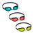 Bestway Kinder Schwimmbrille Silikonband Sortierte Farbe +3 Jahre Strand und Pool 21080