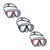 Bestway Tauchermaske für Kinder anatomischer Riemen Farbauswahl +3 Jahre Strand und Pool 22048