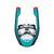 Bestway Set Maske und Schlauch Kinder Anatomischer Gurt Sortierte Farben +3 Jahre Strand und Pool 24036