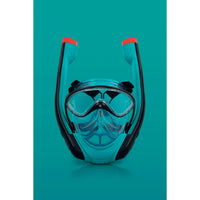 Bestway Set Maske und Schlauch Kinder Anatomischer Gurt Sortierte Farben +3 Jahre Strand und Pool 24036