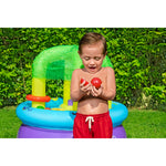 Bestway Lernspiel-Tisch aufblasbar 76x76x88 cm +18 Monate Innen- und Garten 52573