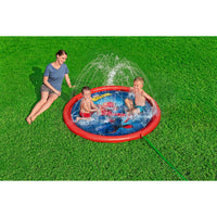 Bestway Aufblasbares Pool mit Spiderman Sprinkler D165 cm +2 Jahre Garten 98792