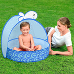 Bestway Kinder-Steckbecken Wal 78x68x60 cm +2 Jahre Garten 52577