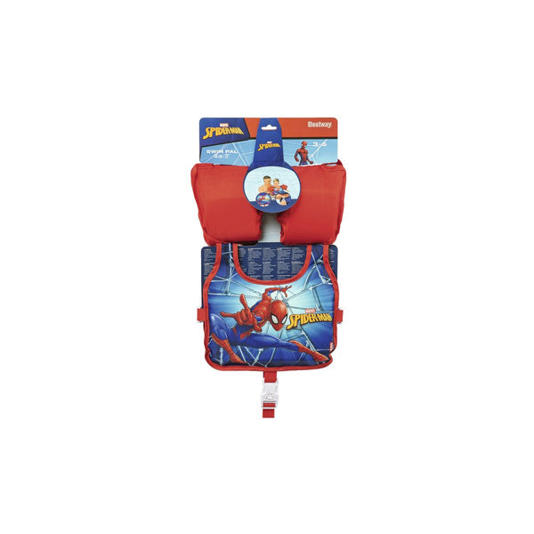 Bestway Schwimmweste mit Armreifen Disney Spiderman 56 cm +3-6 Jahre Pool Strand 98795