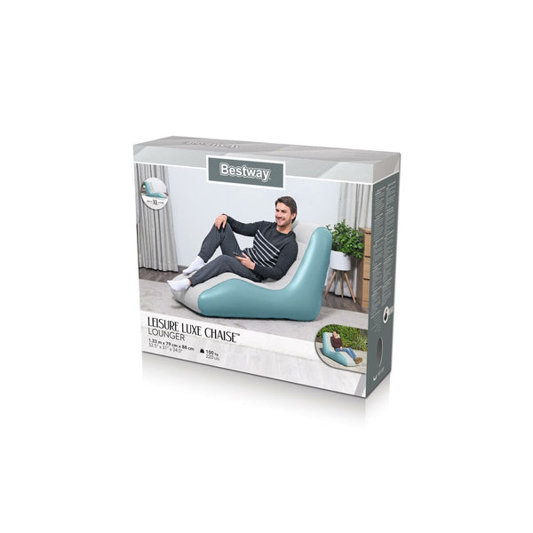 Bestway Sessel Aufblasbar Luxury 133x79x88 cm Innen 75127