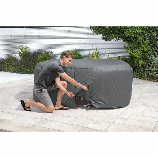 Poolabdeckung Bestway Lay Z Spa 201 x 80 cm Grau