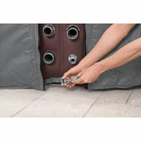 Poolabdeckung Bestway Lay Z Spa 201 x 80 cm Grau