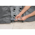 Poolabdeckung Spa Bestway EnergySense 230 x 230 cm Grau