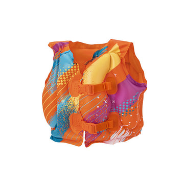 Bestway Aufblasbare Manschetten Weicher Stoff Sicherheit Baby Farbmix UPF 50+ 38x14 cm +1 bis 3 Jahre Strand und Pool 32182