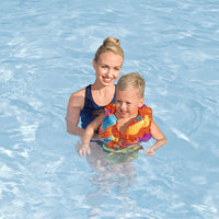 Bestway Aufblasbare Manschetten Weicher Stoff Sicherheit Baby Farbmix UPF 50+ 38x14 cm +1 bis 3 Jahre Strand und Pool 32182