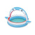 Bestway Aufblasbares Kinderbecken 2 Ringe Haifisch Sprinkler 163x127x92 cm +2 Jahre Garten 53157