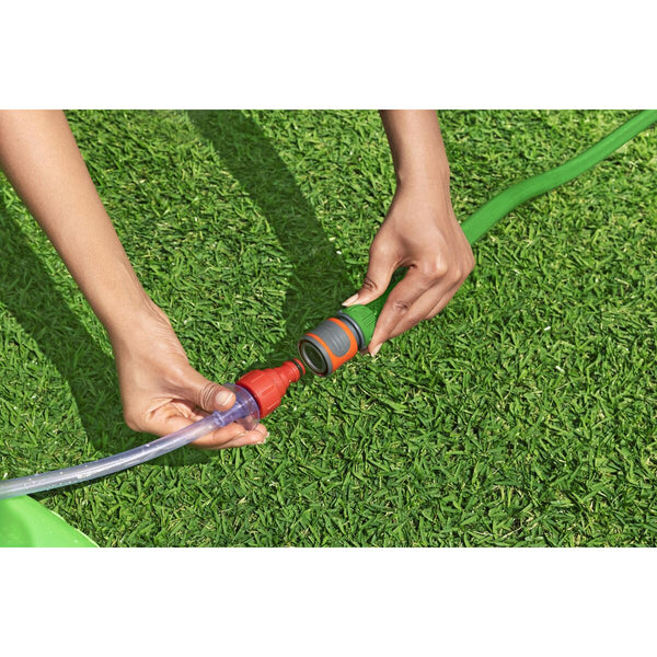 Bestway Jumbo Monster Aufblasbarer Sprinkler 244x84x198 cm +2 Jahre Garten 52640