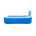 Bestway Aufblasbares Silikon-Pool mit Sprinkler 229x152x196 cm +6 Jahre Garten 54451