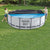 Poolabdeckung Bestway Schwarz Ø 370 cm