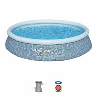 Aufblasbarer Pool Bestway Blau 396 x 84 cm