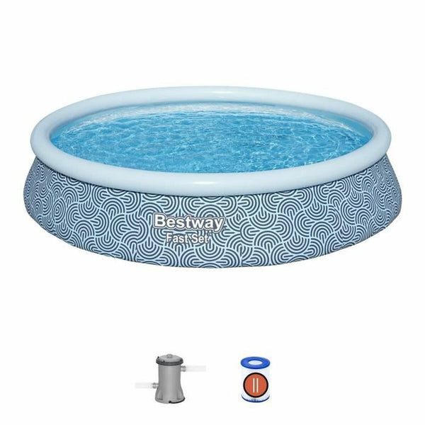 Aufblasbarer Pool Bestway Blau 396 x 84 cm