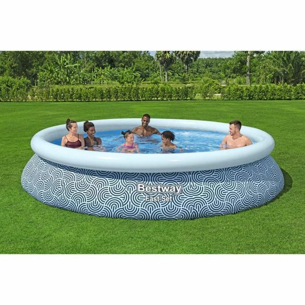 Aufblasbarer Pool Bestway Blau 396 x 84 cm
