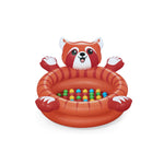 Bestway Panda Kinderpool Luftgepolstert 107x94x58 cm +2 Jahre Innen & Garten 52702