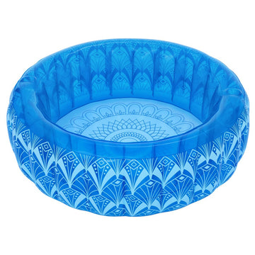 Bestway Aufblasbare Pool Extra Stabil Blau Bohemio 168x53 cm +6 Jahre Garten 54479