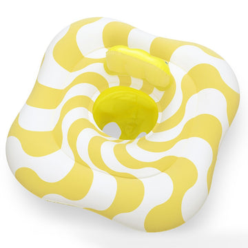 Bestway Aufblasbarer Schwimmring 2 Ringe Baby Sitz 79x79 cm 1-2 Jahre Garten, Pool 32298
