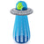 Bestway Sprinkler/Pumpkin Aufblasbar UFO 61x119 cm +3 Jahre Garten 52731