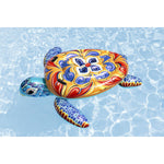 Bestway Aufblasbare Schildkröte Mediterran mit Griffen 183x173 cm +3 Jahre Strand/Pools 41523
