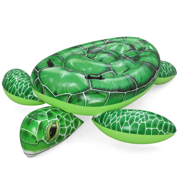 Bestway Aufblasbare Schildkröte mit Griffen 150x145 cm +3 Jahre Strand Pool 41524