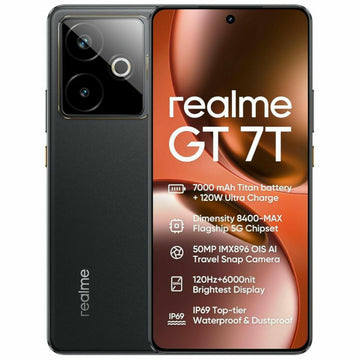 Smartphone Realme GT 7T 6,8" 12 GB RAM 256 GB Schwarz