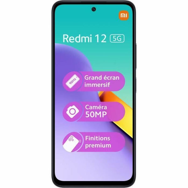 Smartphone Xiaomi REDMI 12 5G 4-128 BK 6,8" 6,79" Octa Core 4 GB RAM 128 GB Schwarz