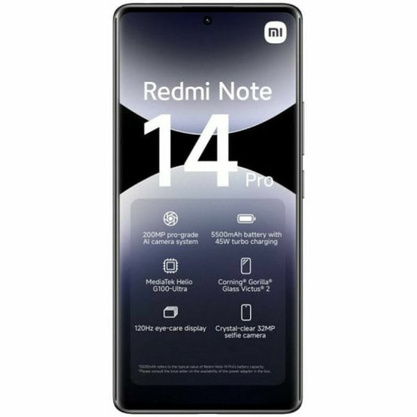 Smartphone Xiaomi 6,67" 8 GB RAM 256 GB Schwarz