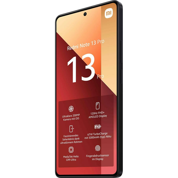 Smartphone Xiaomi Redmi Note 13 Pro 6,67" 8 GB RAM 256 GB Schwarz