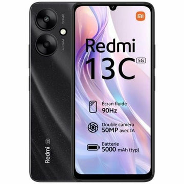 Smartphone Xiaomi Redmi 13C 5G 6,74" Mediatek Dimensity 6100+ 4 GB RAM 128 GB Schwarz