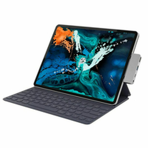 Hub USB Targus HD319E Silberfarben