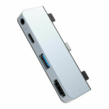 Hub USB Targus HD319E Silberfarben