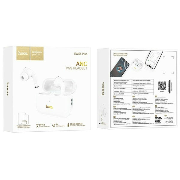 Kabellose Kopfhörer mit Ladebox Hoco EW56 Plus Generoso Weiß