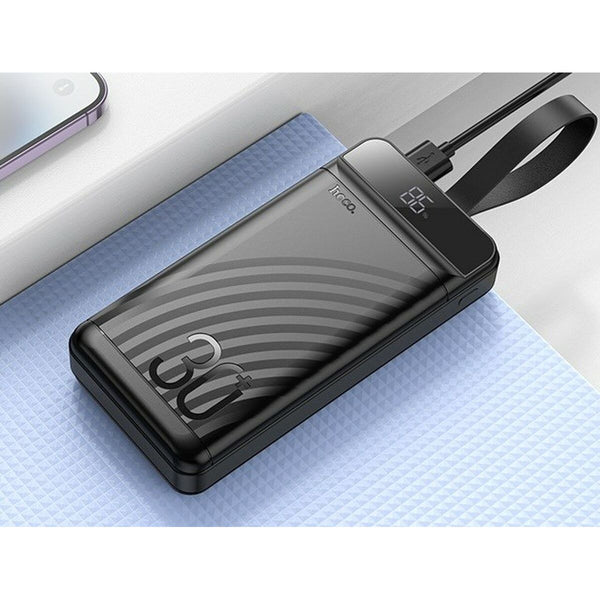 Powerbank Hoco J123B black Schwarz 30000 mAh
