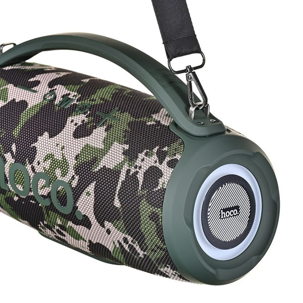 Tragbare Bluetooth-Lautsprecher Hoco HA4 camouflage green