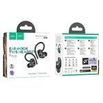 Kabellose Kopfhörer mit Ladebox Hoco EQ8 Pure Joy Schwarz