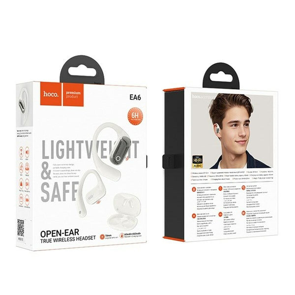 Kabellose Kopfhörer mit Ladebox Hoco EA6 Weiß