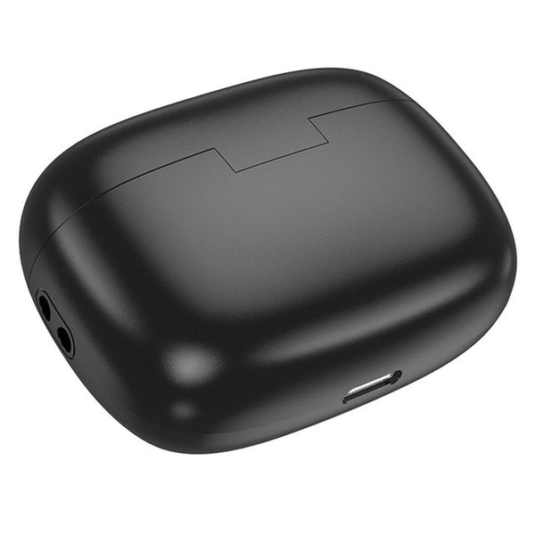 Kabellose Kopfhörer mit Ladebox Hoco EQ20 Rhyme Schwarz